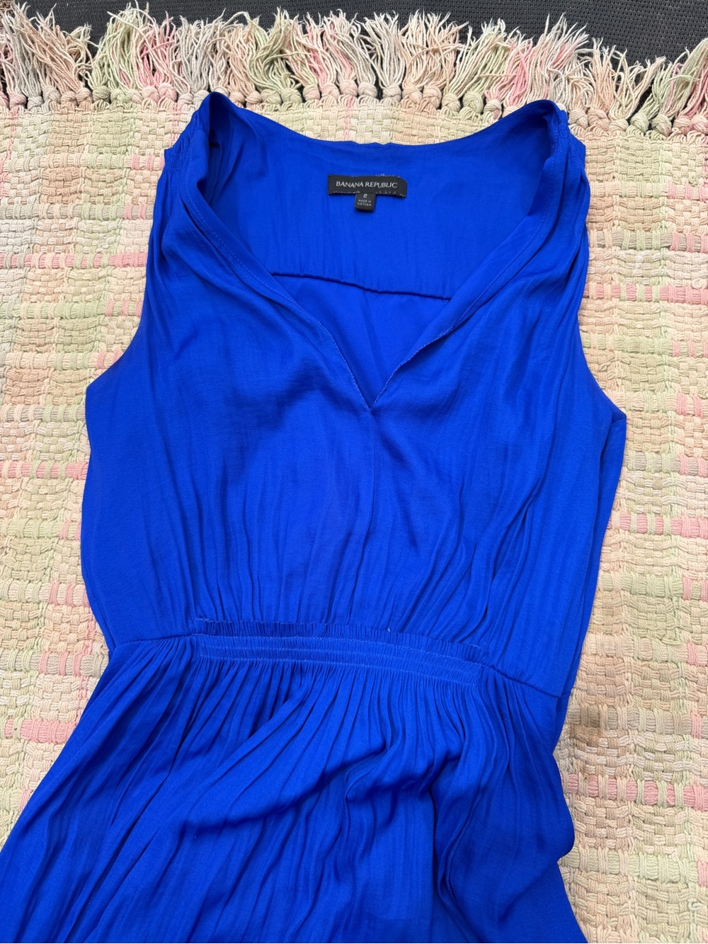 Banana republic blue dress - Picture 5 of 9